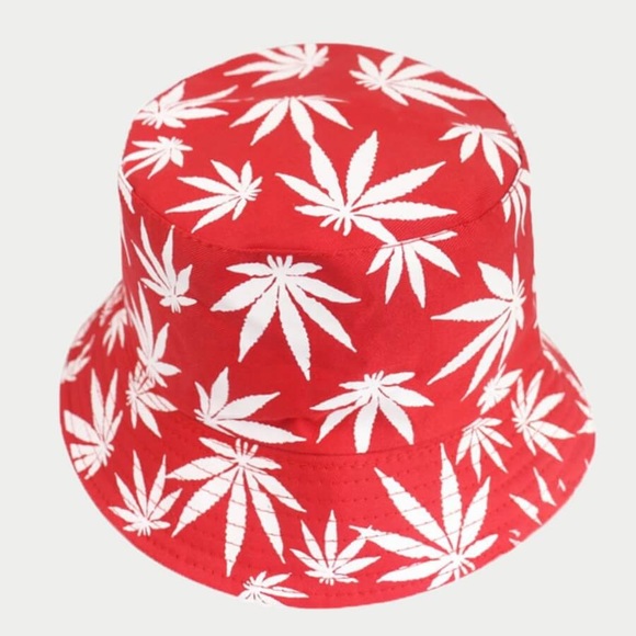 Mary J Red Bucket Hat/ Fisherman‘s Hat 💯 Cotton - Picture 1 of 4